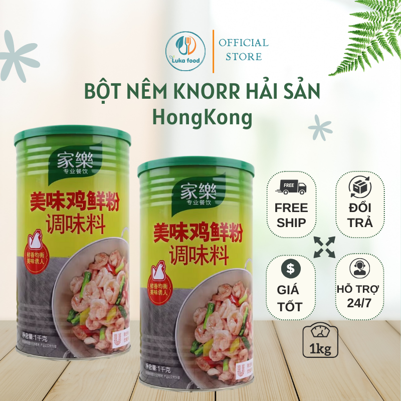 Bột hạt nêm knorr hải sản hongkong 1kg