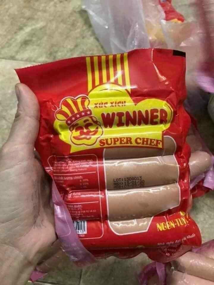 Xúc xích cp winer 500g