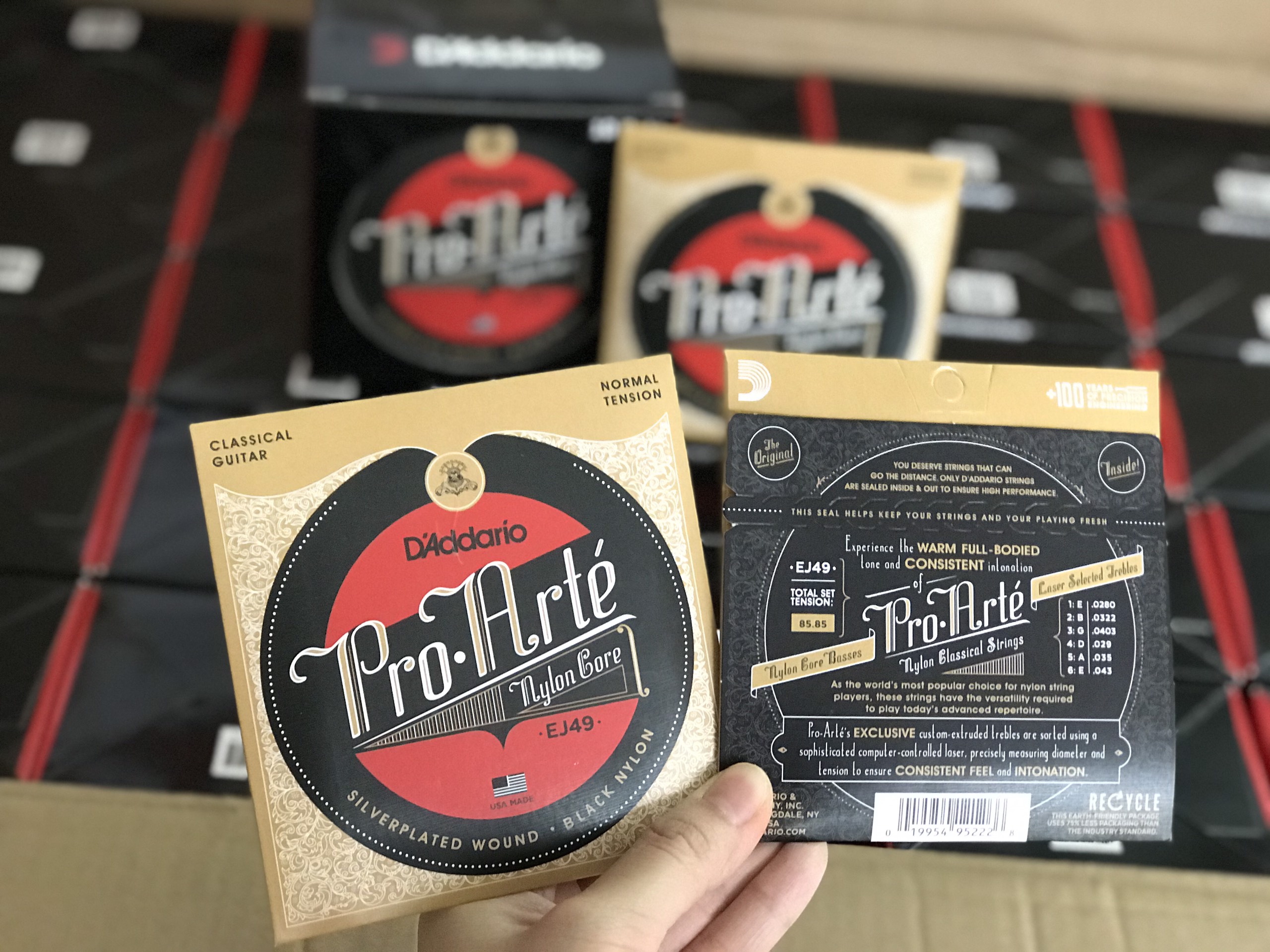 Dây đàn d’addario classic nylon ej45 ej46 ej49 ej27n