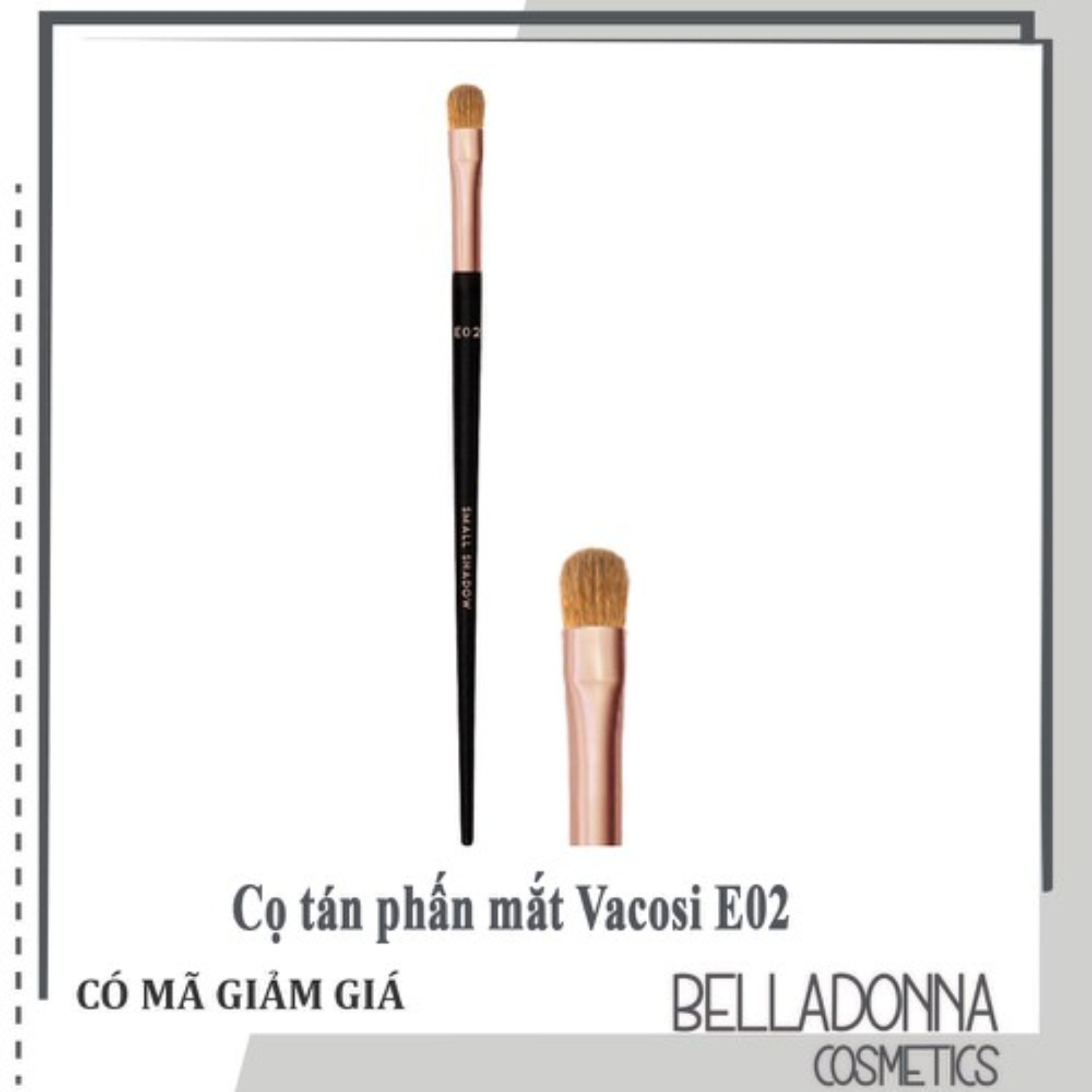 Cọ tán phấn mắt Vacosi collection Pro-makeup E-02