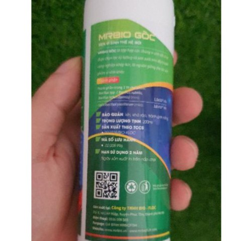 Men vi sinh MrBio gốc giúp cá khỏe mạnh