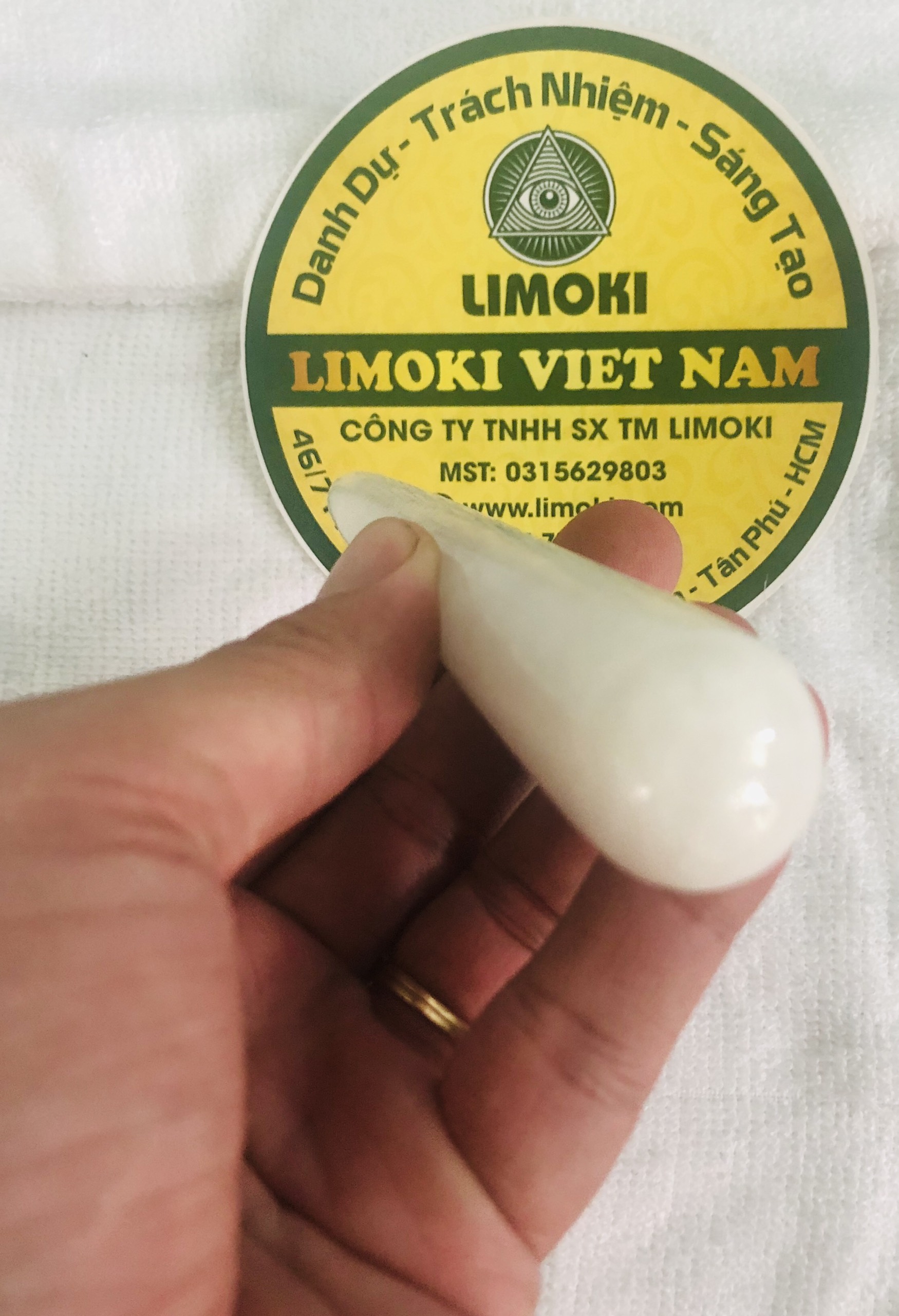 [HCM]Cây Ấn Huyệt Đá Thạch Anh Trắng