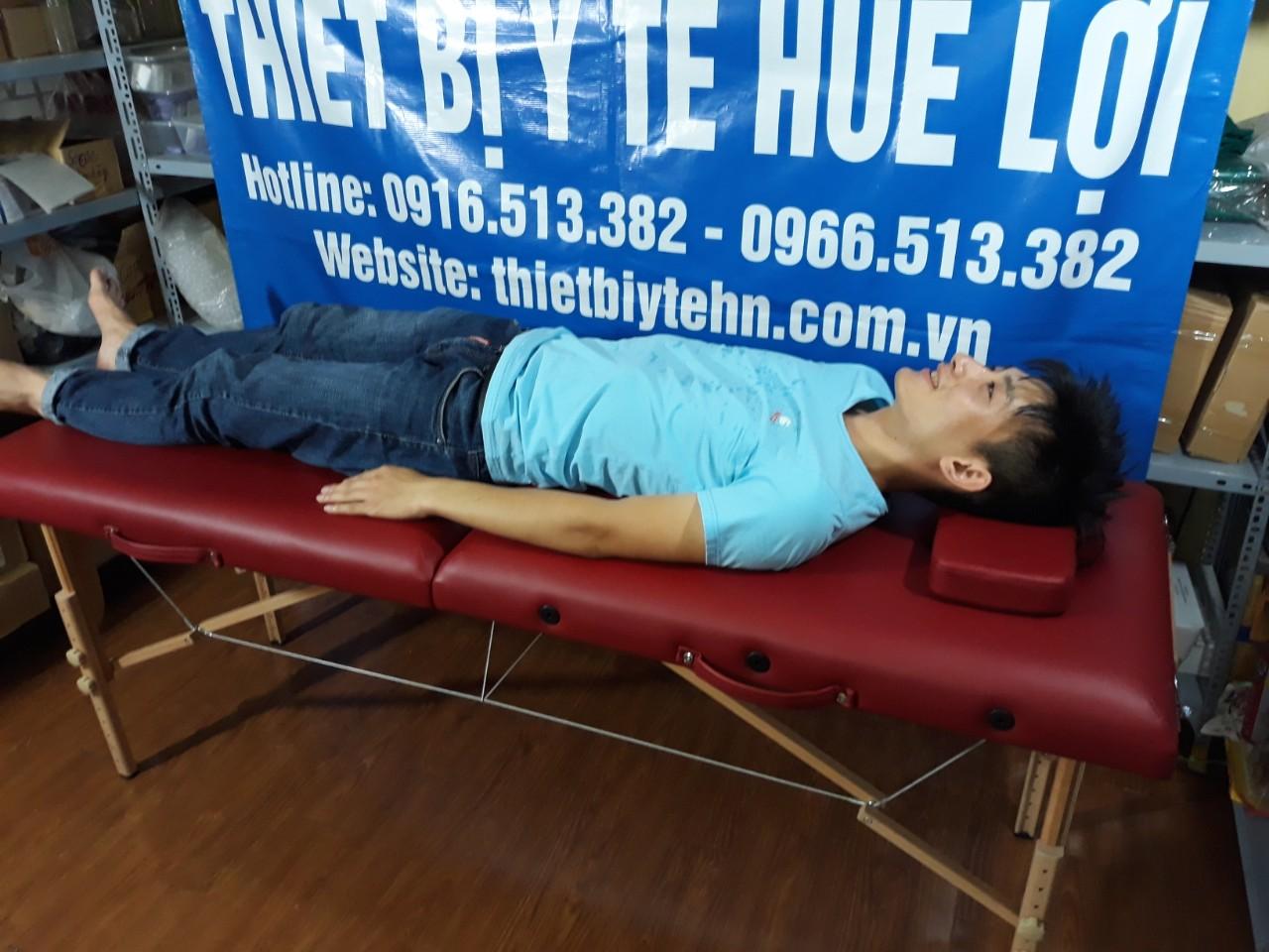 Giường spa massage trị liệu gấp gọn