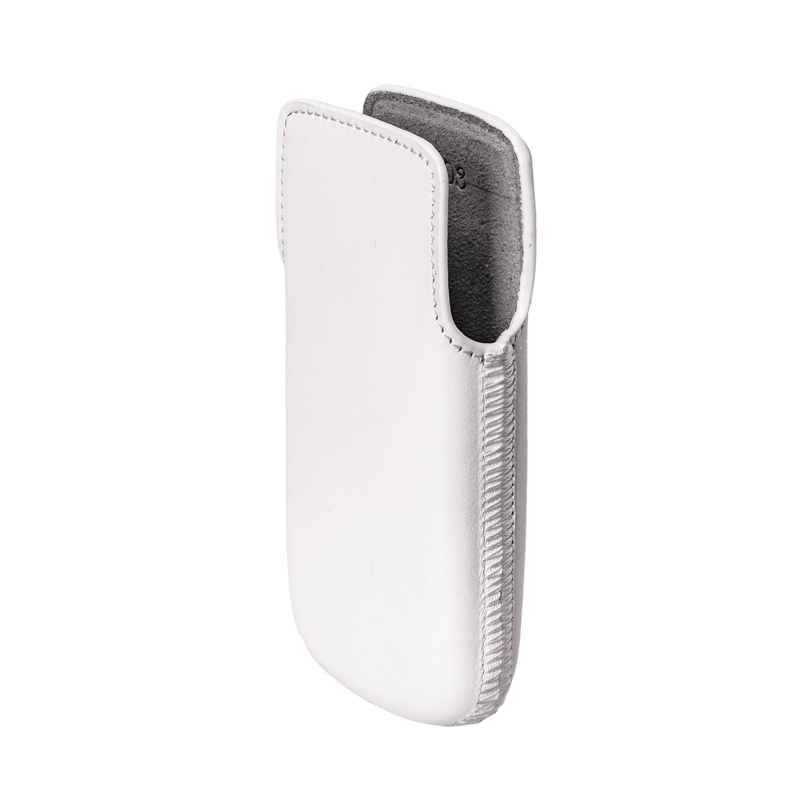 [HCM]Bao da bò HANHSON Trắng Rút Nokia 8800