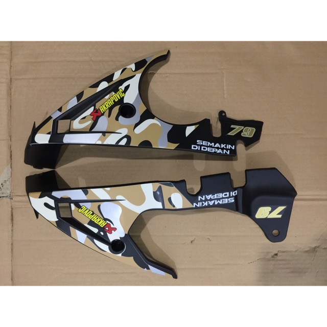 Mỏ cày Ex150 - màu camo vàng 2017