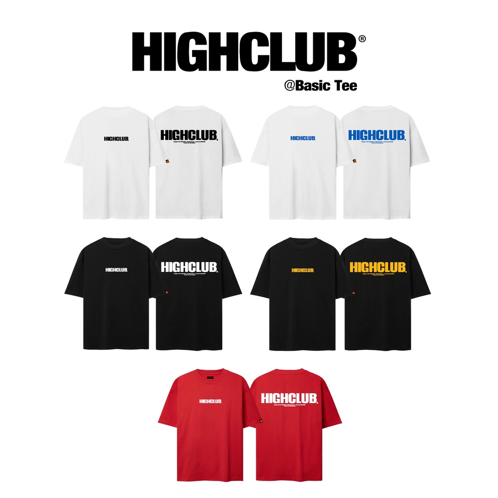 Áo thun Highclub Basic Tee！