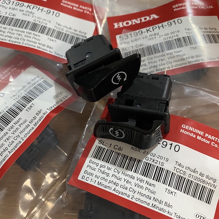 Nút Công Tắc Đề Xe Vision Airblade Lead Smart Key