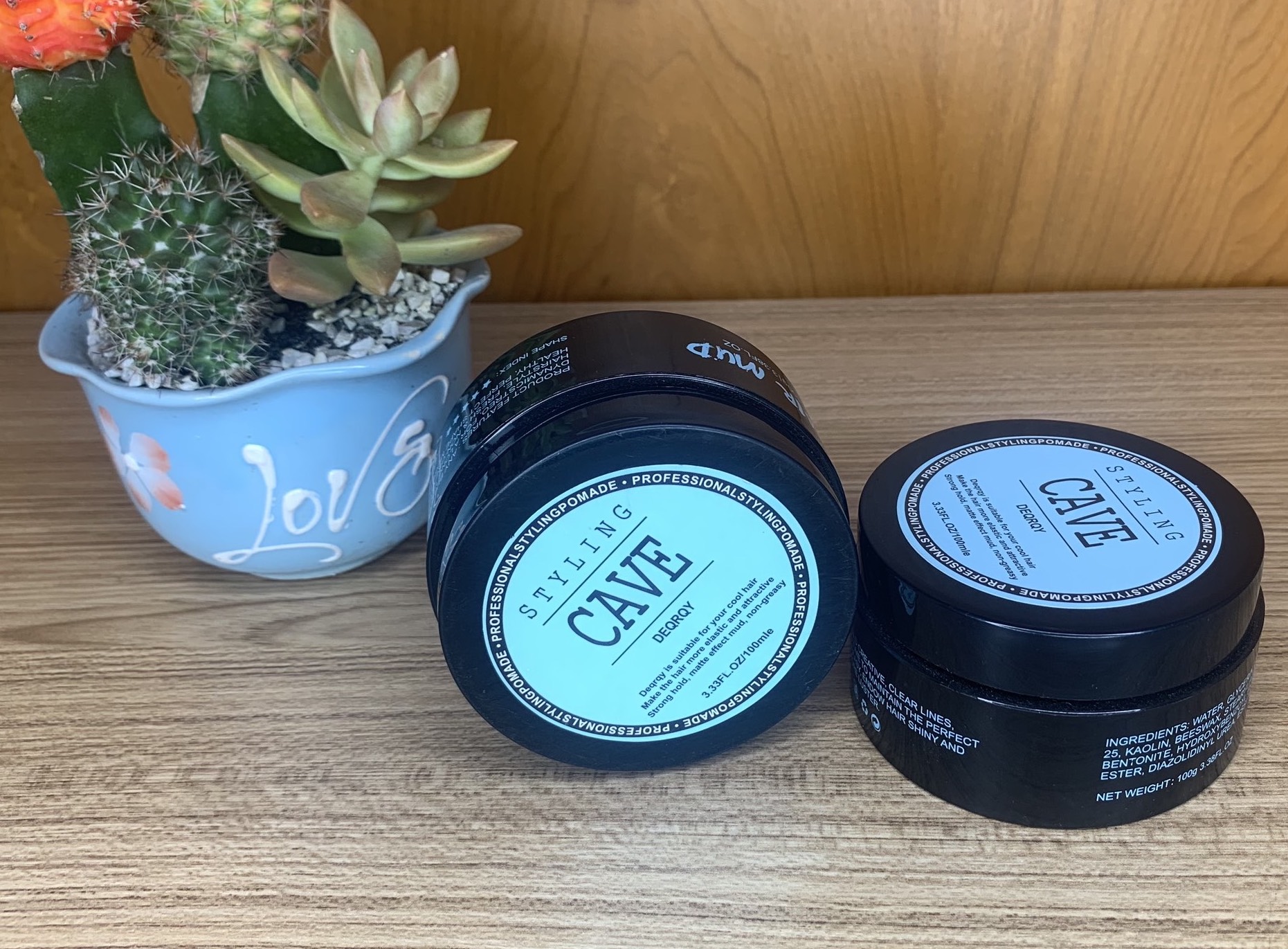 Sáp Vuốt Tóc Nam Styling Cave DEQRQY 100ml