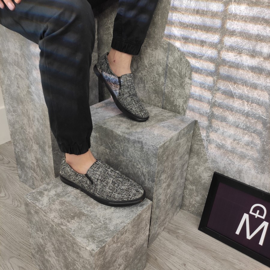 [HCM]Giày lười vải nam Muidoi G213