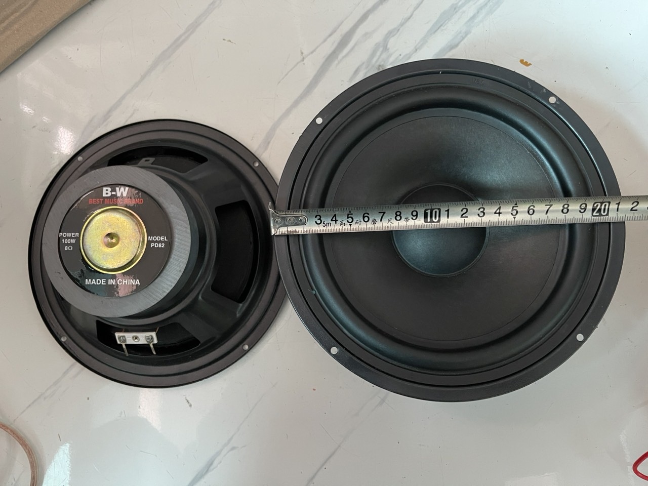 Loa rời bass 20 b-w từ 100 coil 25 gân cao su - giá 1 chiếc - loa bass rời - loa bass