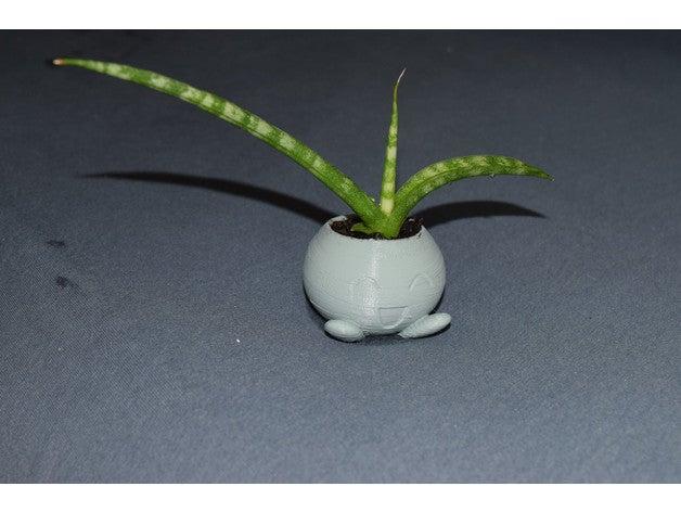 Chậu cây pokemon siêu dễ thương - Cute Oddish planter