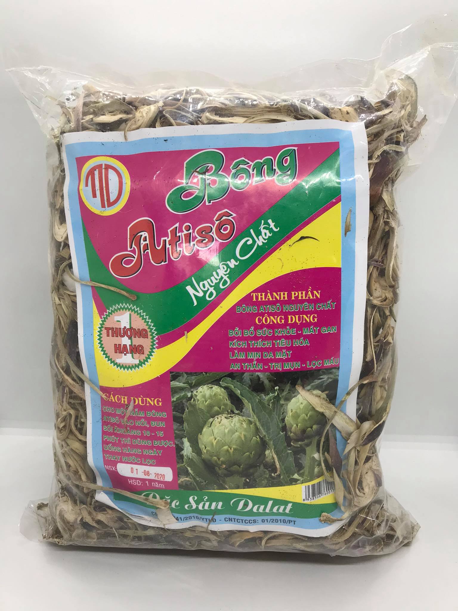 1kg Bông Atiso khô Đà Lạt loại 1
