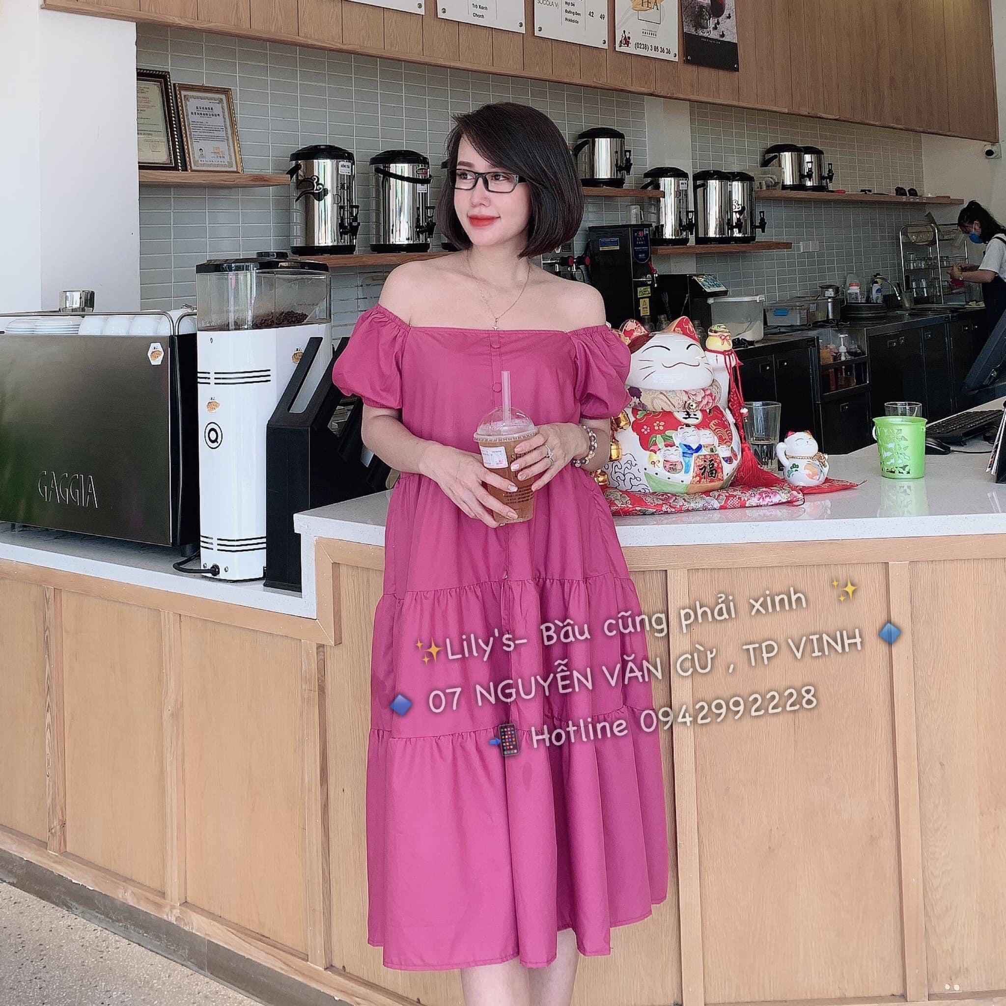 Váy bầu thời trang giá rẻ