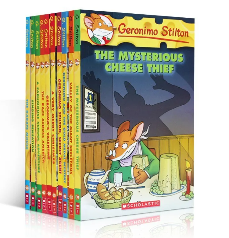 Geronimo Stilton Collection (Series 1-7) - 60q | Nhập Khẩu