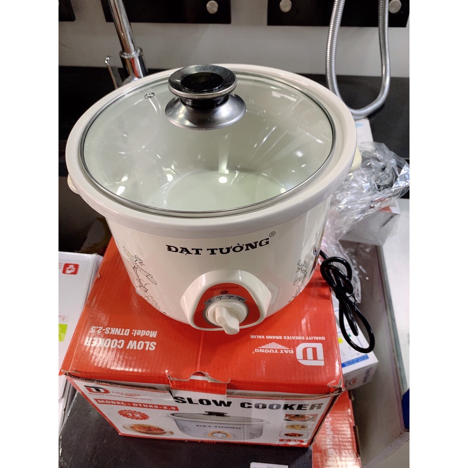 Nồi Hầm Chậm/Kho Cá Đạt Tường Đất Nung