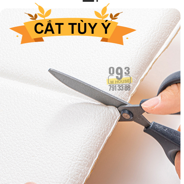 Miếng Dán Tường Xốp 3D Chống Thấm Nước, Tấm Xốp 3D Bảo Vệ Chống Va Đập Cho Phòng Khách Nệm Đệm Cho Phòng Ngủ