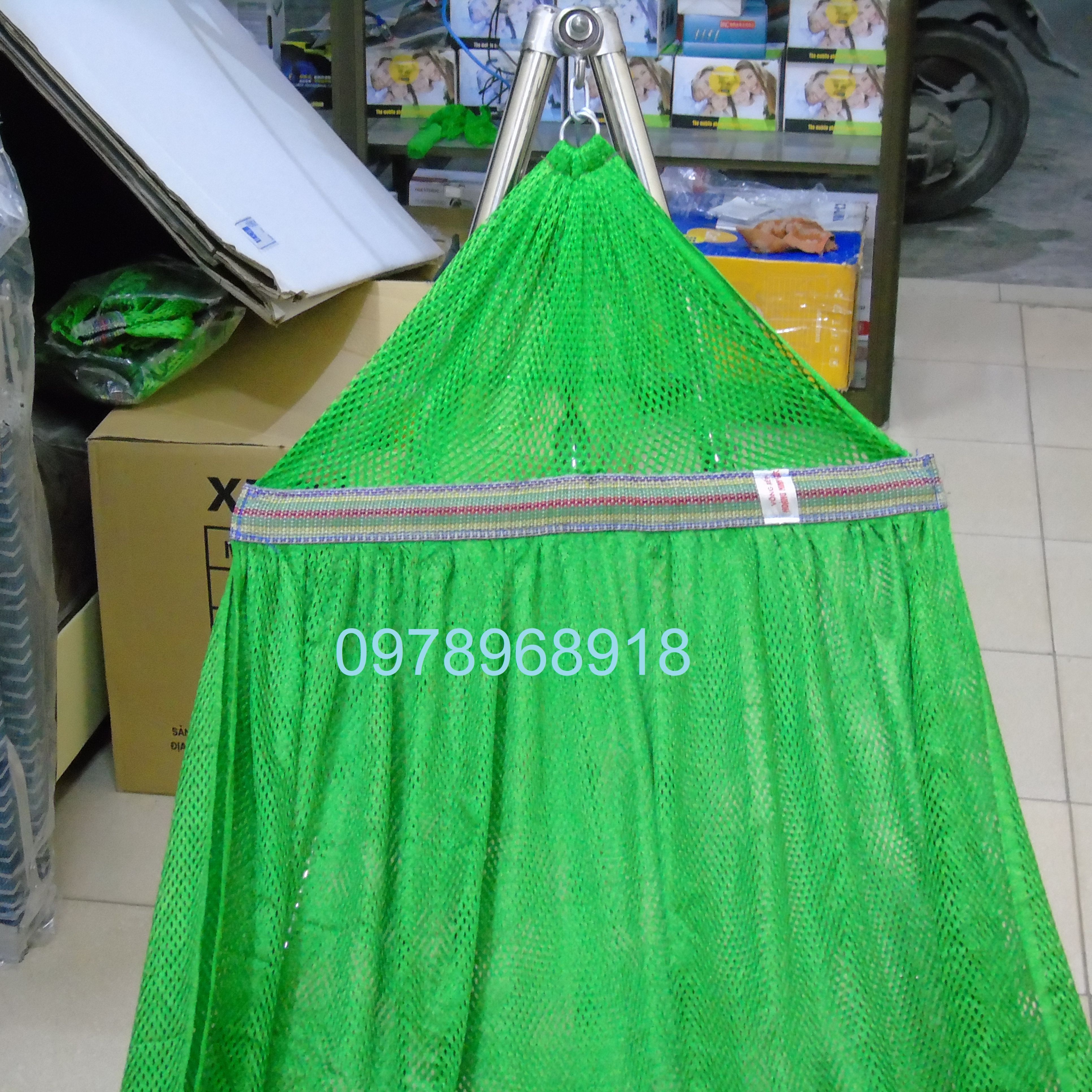 Lưới võng xếp cán thép 50cm/60cm