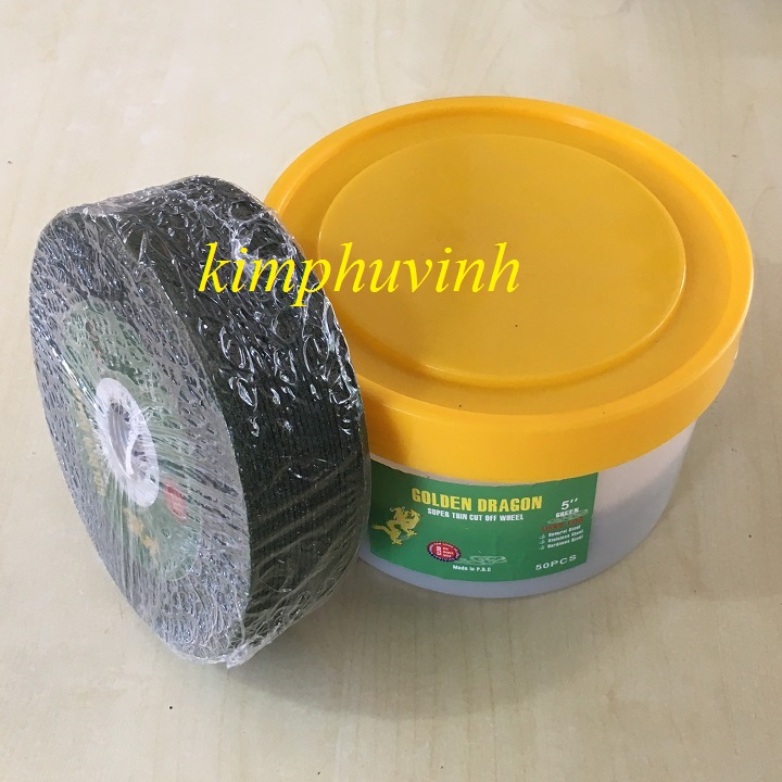 01 VIÊN - ĐÁ CẮT SẮT 1T2 - ĐÁ CẮT SẮT 1 TẤT 2