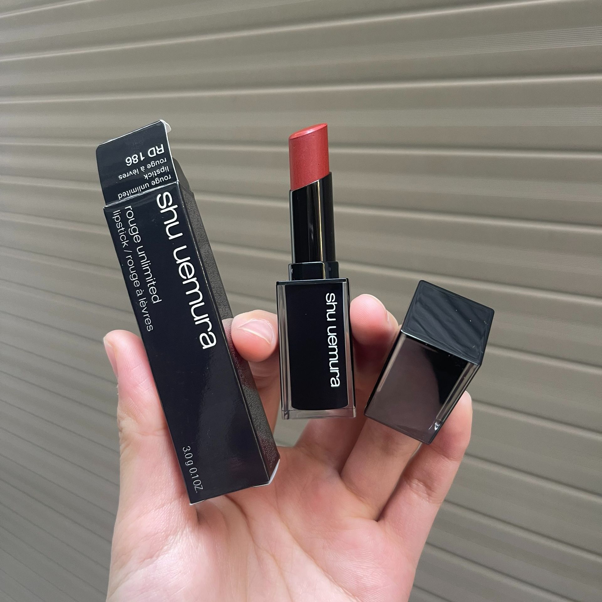 Fullbox - son shu uemura rd 186 - đỏ cherry
