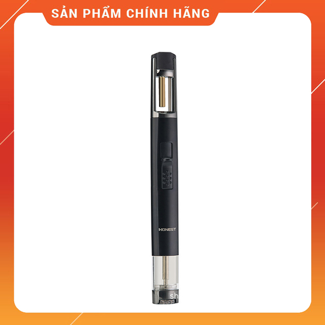 Vỏ Bật Lửa Hộp Quẹt Khò Mỏ Hàn 1 Tia Honest BCZ494 Đẹp Độc Lạ Chống Chịu Gió Cực Tốt - Dùng Gas Cao Cấp (KHÔNG XĂNG KHÔNG GAS)