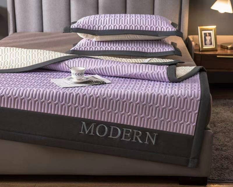 CHIẾU ĐIỀU HOÀ Cao Su Non Siêu Cấp Modern Màu TÍM NHẠT Chọn Lựa Kích Thước M6/M8 (DÙNG TRONG PHÒNG ĐIỀU HOÀ)