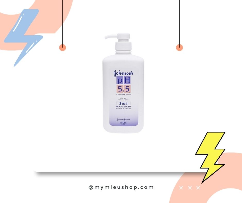 Sữa Tắm 2 Trong 1 Ph5.5 Johnson & Johnson 750Ml