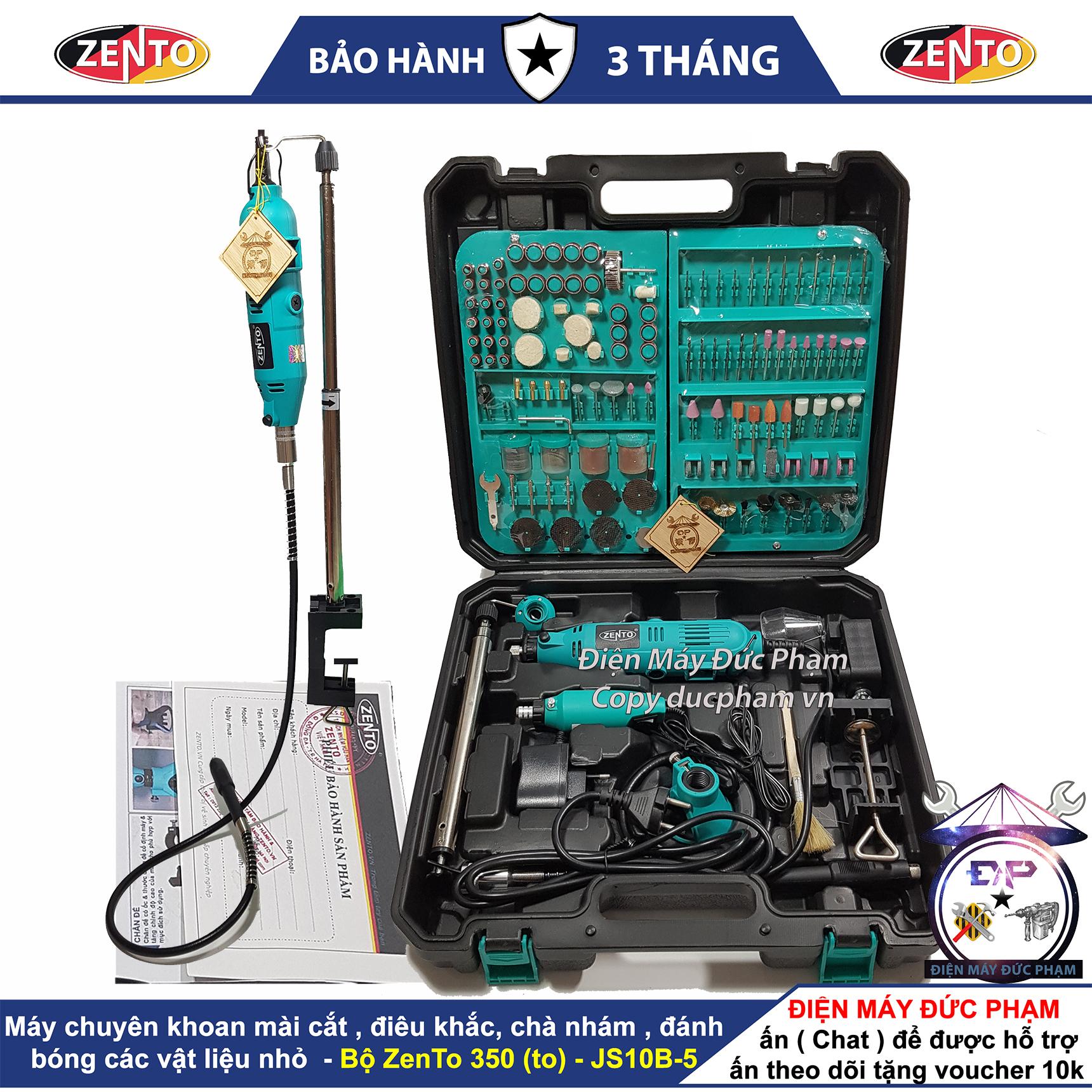 Bộ Máy Khoan Mài Khắc Đa Năng Zento ( công ty ) 350 chi tiết JS10B-5
