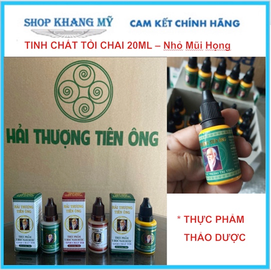 Tinh chat toi nho mui hai thuong tien ong chai 20ml