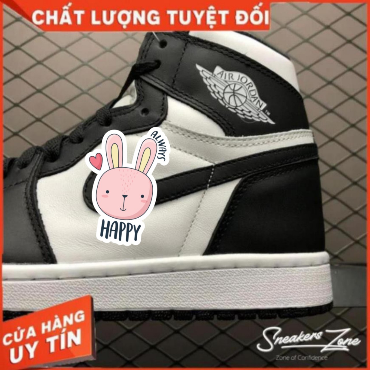 giày jodan đen trắng cao cổ full box và bill ¹