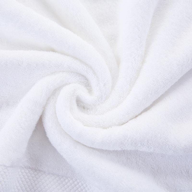 100% Cotton Khăn Màu Trắng Khách Sạn Thẩm Mỹ Viện Hút Nước 100% Cotton Tăng Dày Ngâm Chân Spa Khăn Tắm Nhà Sản Xuất Bán Hàng Trực Tiếp