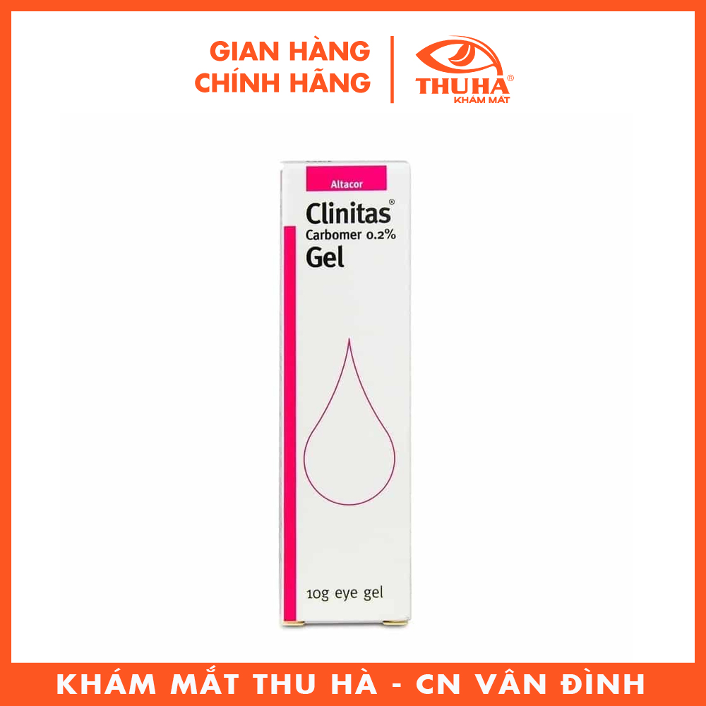 [Nhập RS0822 giảm 30k cho đơn 99k]GEL TRA MẮT CLINITAS GEL 0.2% (Tuýp 10g)