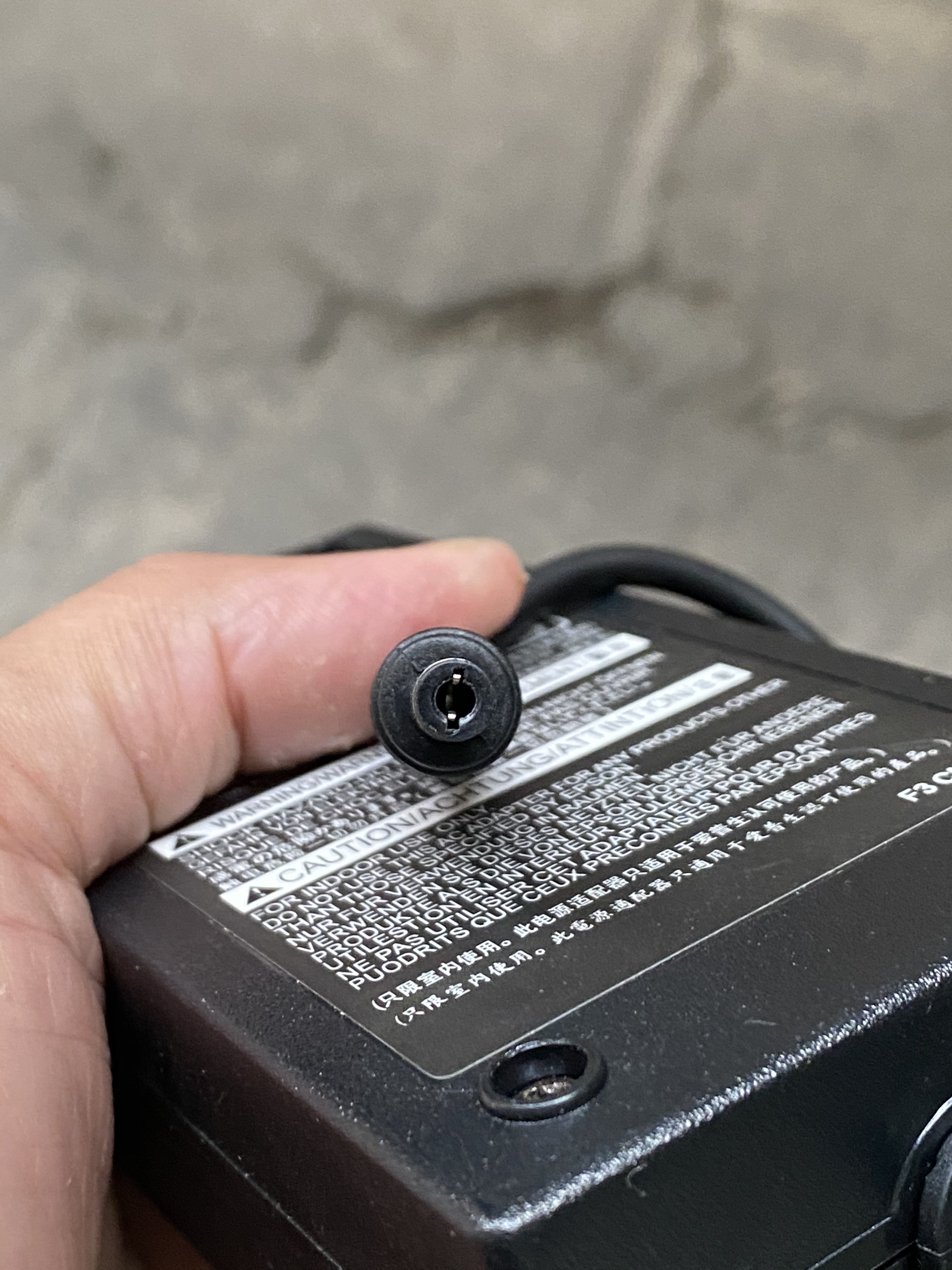Adapter nguồn 24V 3A zin bóc máy