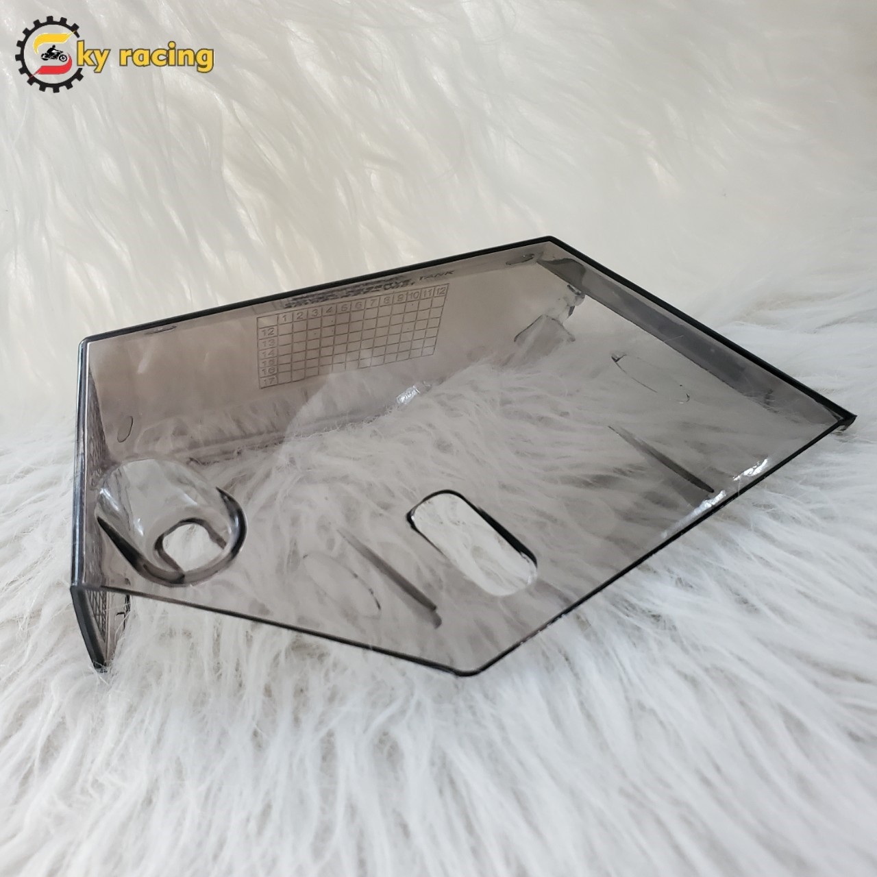 Nắp che két nước làm mát màu khói cho air blade 125 đời 2013-2020, vario click đã lên dè air blade