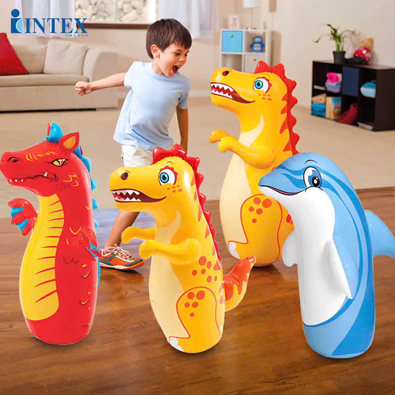 Lật đật bơm hơi đáy rỗng INTEX 44669-Giao ngẫu nhiên