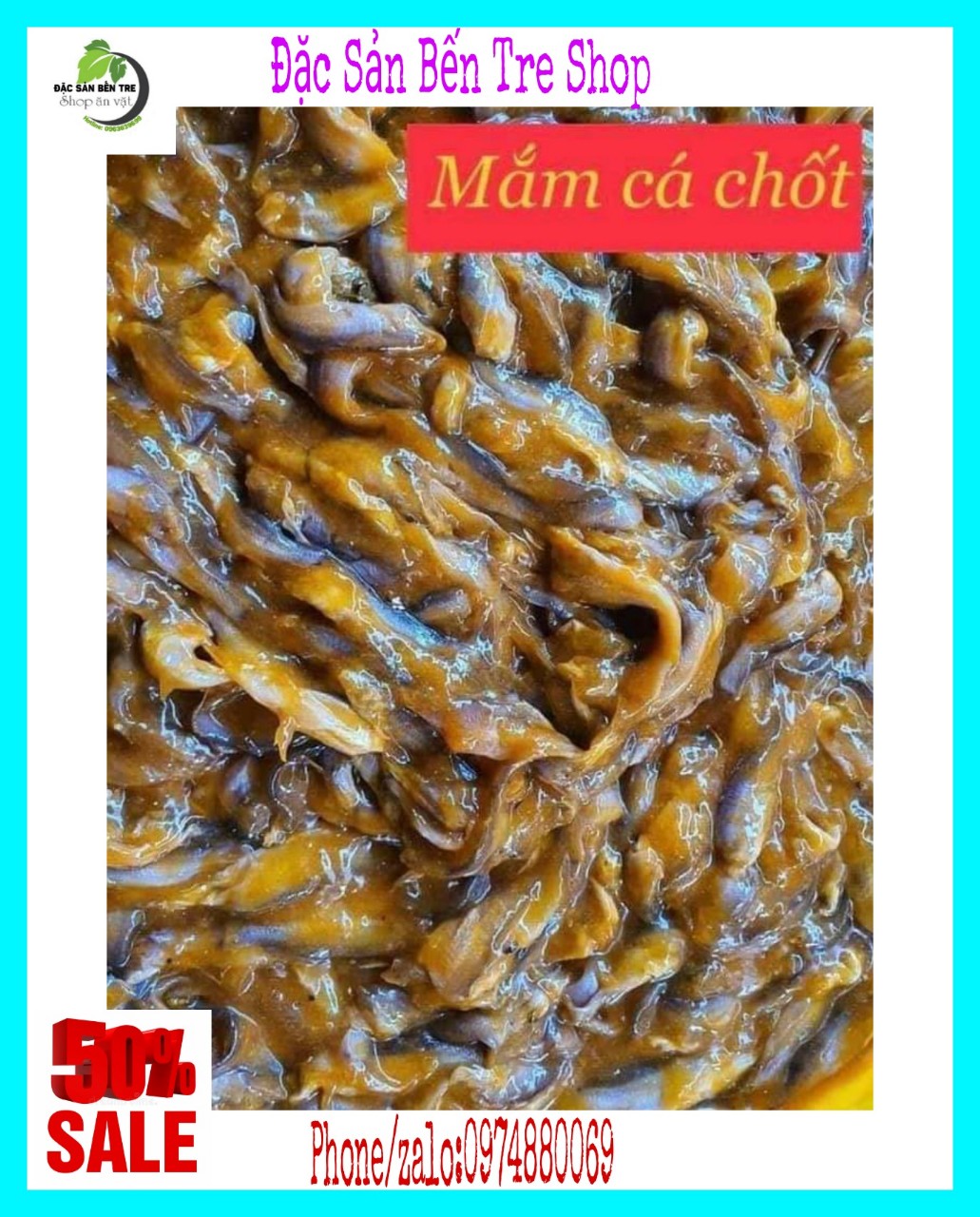 (Freeship) 1kg Mắm cá chốt Châu Đốc Loại đặc biệt thơm ngon