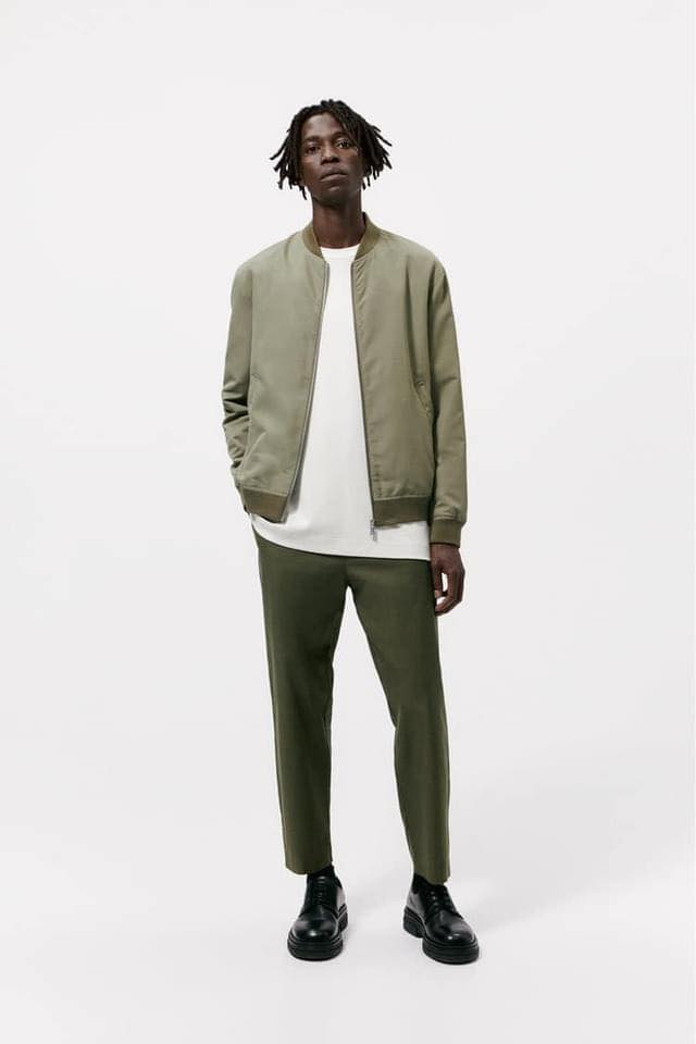 Áo khoác nam Zara Bomber Jacket