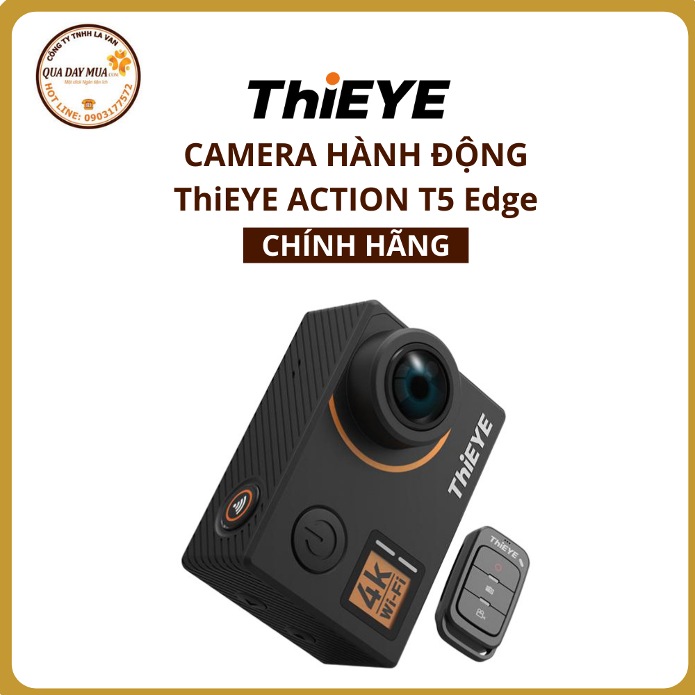 Camera Hành Động ThiEYE T5 Edge - Hàng Chính Hãng