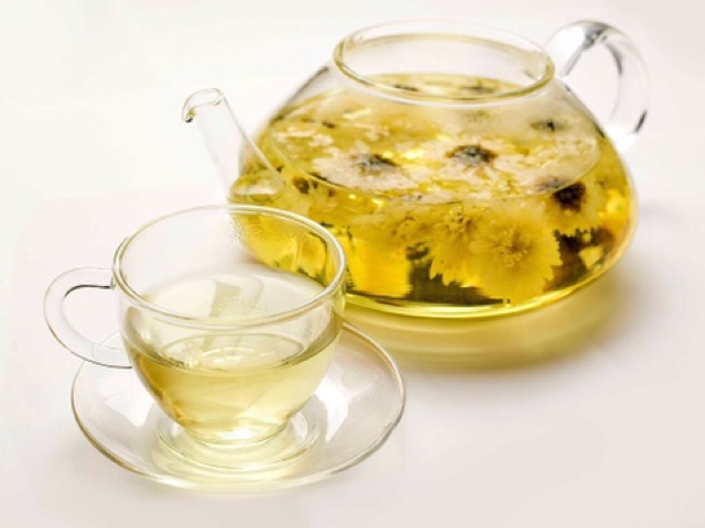 Bông cúc ép bánh 100gr dùng nấu sâm thơm ngon