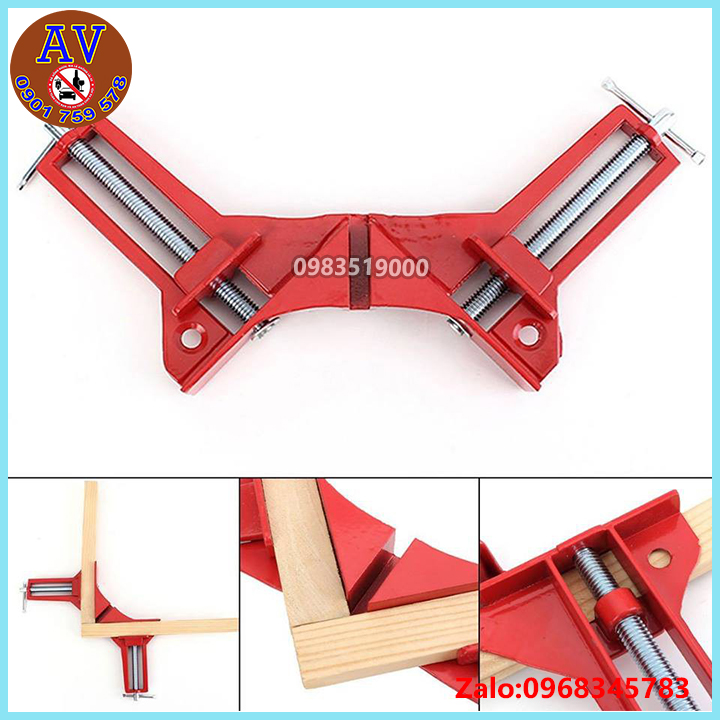 Bộ 4 ê tô vuông góc mini 90 độ