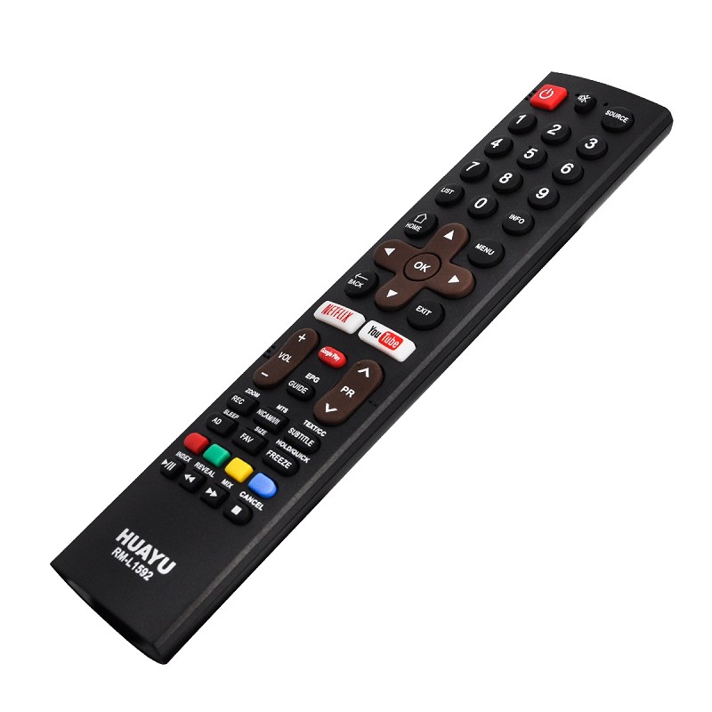 Remote điều khiển tivi COOCAA smart RM-L1592 (Đen - Dùng cho tất cả các dong COOCAA) [Cam kết chất lượng, BH 6 tháng]