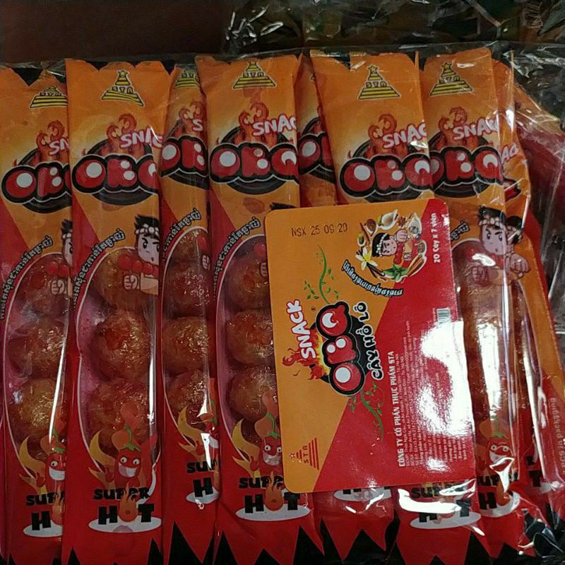 Bịch 20 Gói Snack Cay Hồ Lô Thơm Ngon ( Sỉ Đồ Trẻ Em)