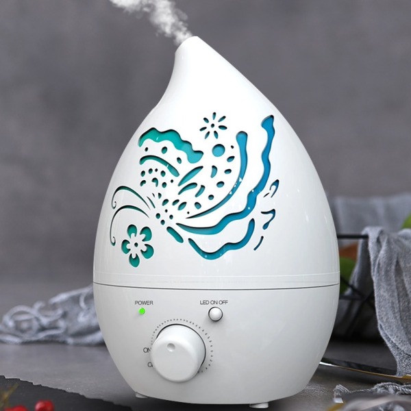 Bảng giá Máy phun sương tạo ẩm khuếch tán tinh dầu dung tích lớn 1300Ml Giọt Nước cao cấp ( tặng tinh dầu sả chanh 10ml)