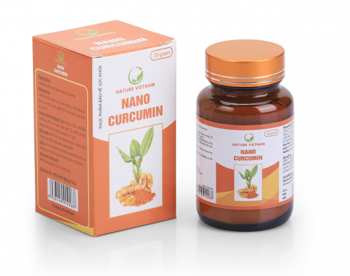 Tinh chất nghệ vàng Nano Curcumin Nature Vietnam dạng bột