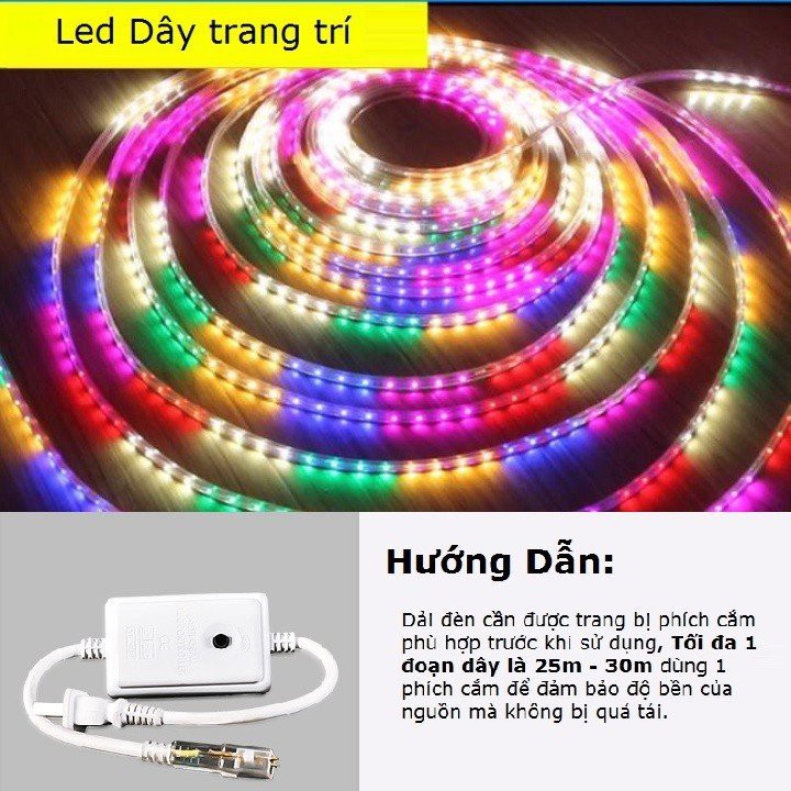 Dây led nháy đuổi đôi 2835 2 hàng led Siêu Đẹp ( gái bán theo m )