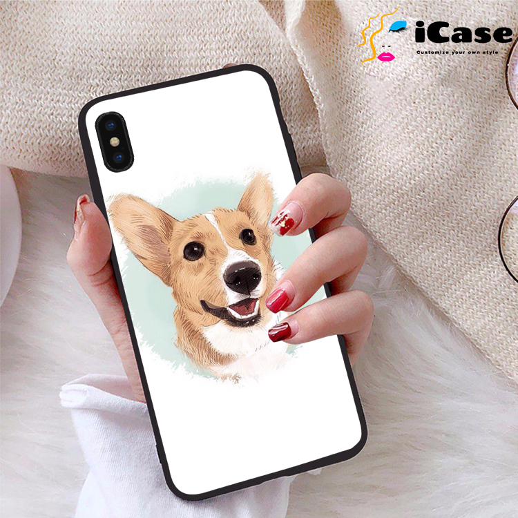 Ốp lưng iPhone Xs Max viền dẻo TPU BST Kawai