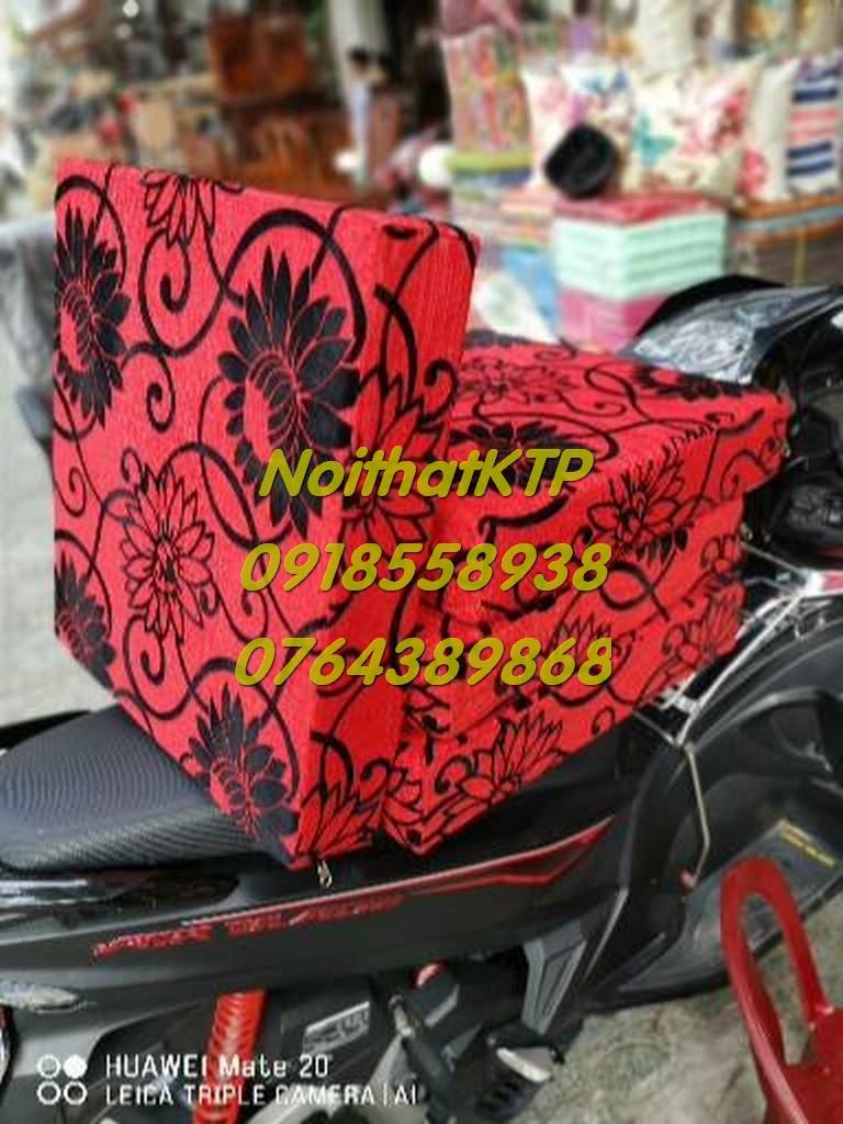Nệm ngồi NoithatKTP cao cấp dày 5cm hoa văn