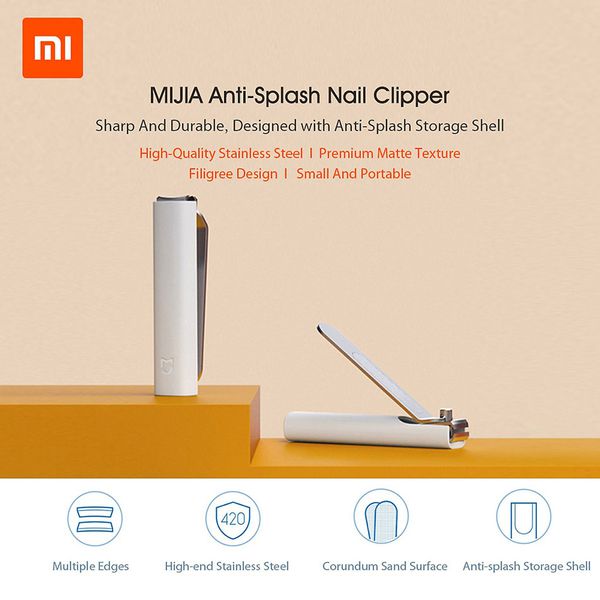Cắt móng tay XIAOMI MJZJD001QW sắc nét, bền, chống rỉ - Shop Thế Giới Điện Máy