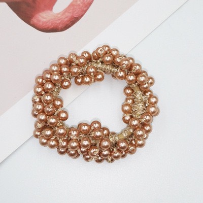 Dây cột tóc đính hạt giả ngọc trai sang trọng- nunam shop