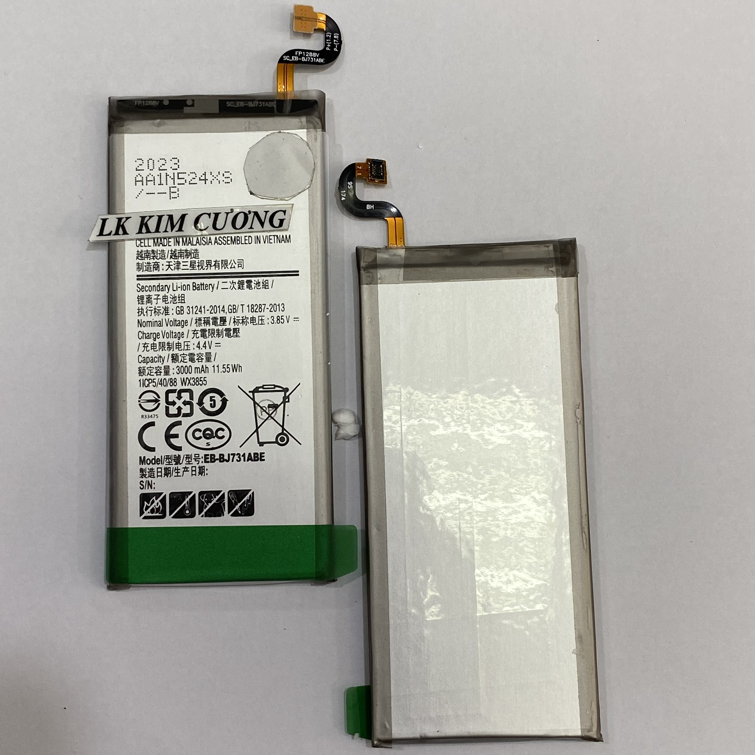 pin thay thế ss  j7 plus