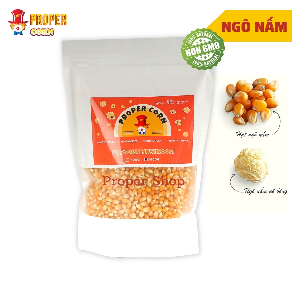Ngô Mỹ nổ bắp rang bơ tại nhà PROPER